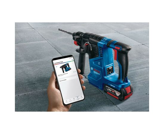 Перфоратор Bosch GBH 187-LI Professional 2*18 В 5 Ач, SDS-Plus, 2.4 Дж, 980 об/х (0.611.923.021), изображение 9 Перфоратор Bosch GBH 187-LI Professional 2*18 В 5 Ач, SDS-Plus, 2.4 Дж, 980 об/х (0.611.923.021), изображение 9