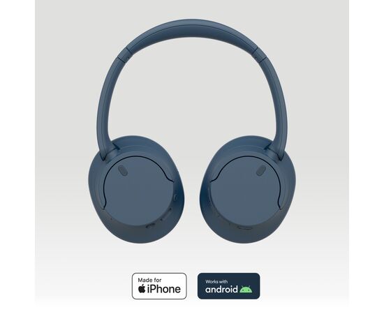 Наушники Sony WH-CH720N Wireless Blue (WHCH720NL.CE7), изображение 8 Наушники Sony WH-CH720N Wireless Blue (WHCH720NL.CE7), изображение 8