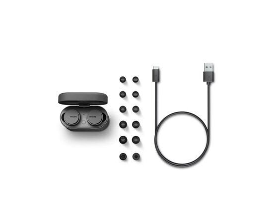 Навушники Philips TAT8506BK TWS ANC Pro+ Hi-Res IPX4 Black (TAT8506BK/00), зображення 12 Навушники Philips TAT8506BK TWS ANC Pro+ Hi-Res IPX4 Black (TAT8506BK/00), зображення 12
