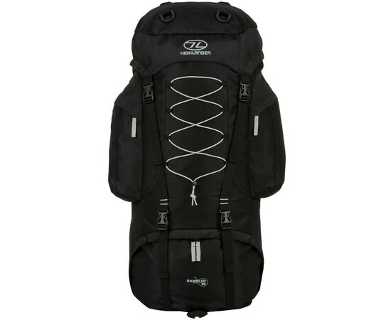 Рюкзак туристический Highlander Rambler 88 Black/Silver (RAM08 (924210), изображение 2 Рюкзак туристический Highlander Rambler 88 Black/Silver (RAM08 (924210), изображение 2