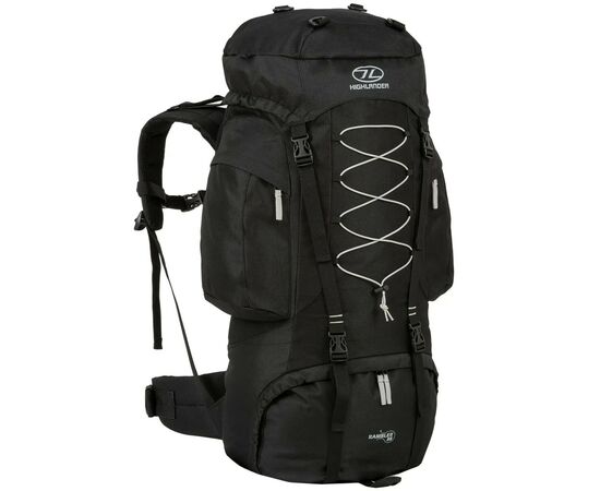 Рюкзак туристичний Highlander Rambler 88 Black/Silver (RAM08 (924210)