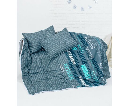 Ковдра MirSon Набір антиалергенний BamBoo Зима №3627 Print Line Mabel + 2 подушки середні 155х215+2х50х70 (2200004839721), зображення 3 Ковдра MirSon Набір антиалергенний BamBoo Зима №3627 Print Line Mabel + 2 подушки середні 155х215+2х50х70 (2200004839721), зображення 3