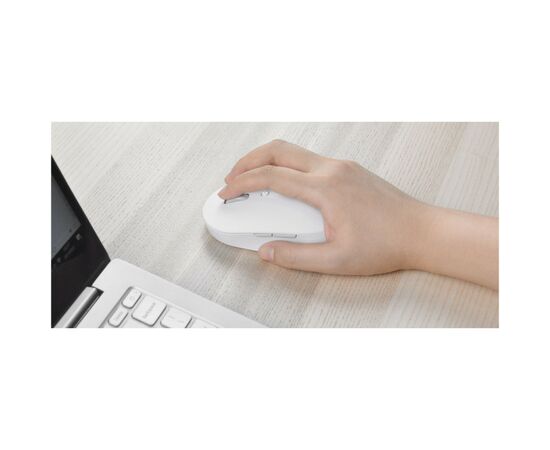 Мышка Xiaomi Mi Dual Mode Wireless Silent Edition White (HLK4040GL), изображение 10 Мышка Xiaomi Mi Dual Mode Wireless Silent Edition White (HLK4040GL), изображение 10