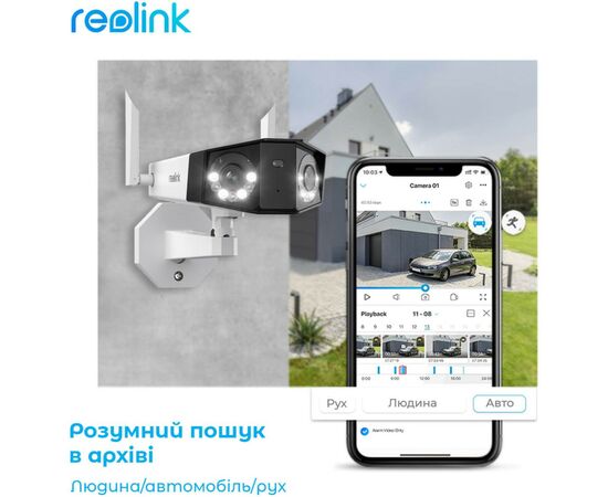 Камера видеонаблюдения Reolink Duo 2 WiFi, изображение 7 Камера видеонаблюдения Reolink Duo 2 WiFi, изображение 7