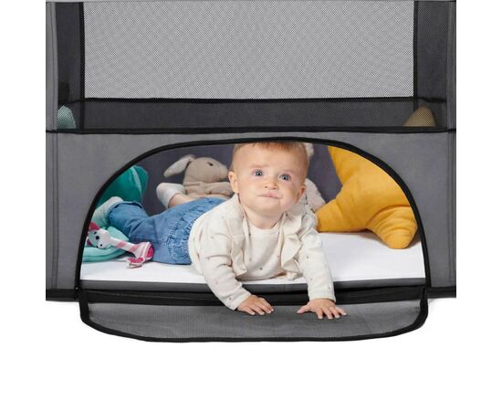 Кроватка Kinderkraft манеж 2 в 1 Movi Grey Wooden (5902533918454), изображение 10