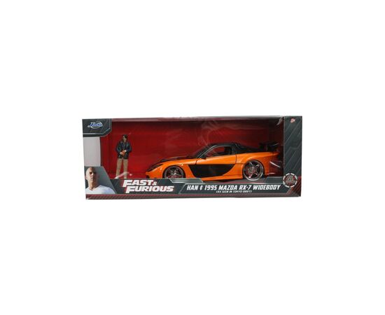 Машина Jada металлическая Форсаж 9 Mazda RX-7 с фигуркой Хана 1:24 (253205002)