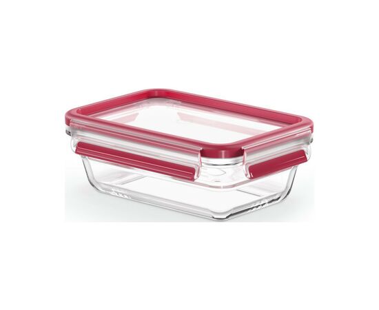 Харчовий контейнер Tefal Masterseal Glass7 Red 1.7 л (N1040610), зображення 2