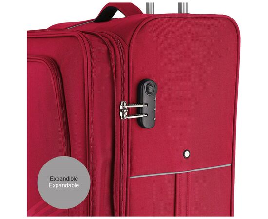 Чемодан Gabol Lisboa (M) Red (122746-008)/(122701-008) (930341), изображение 5 Чемодан Gabol Lisboa (M) Red (122746-008)/(122701-008) (930341), изображение 5