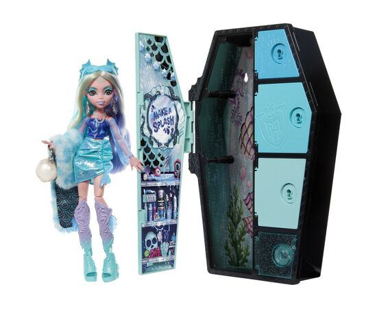 Кукла Monster High Набор-сюрприз Ужас какие секреты Лагуны серии Отпадный стиль (HNF77), изображение 2 Кукла Monster High Набор-сюрприз Ужас какие секреты Лагуны серии Отпадный стиль (HNF77), изображение 2