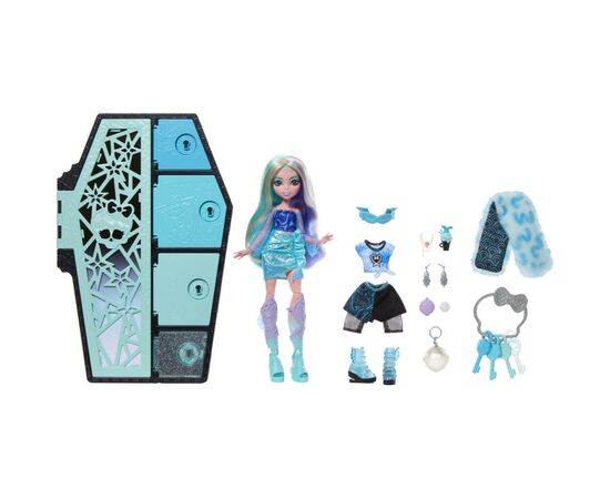 Кукла Monster High Набор-сюрприз Ужас какие секреты Лагуны серии Отпадный стиль (HNF77), изображение 3 Кукла Monster High Набор-сюрприз Ужас какие секреты Лагуны серии Отпадный стиль (HNF77), изображение 3