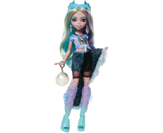 Кукла Monster High Набор-сюрприз Ужас какие секреты Лагуны серии Отпадный стиль (HNF77), изображение 4 Кукла Monster High Набор-сюрприз Ужас какие секреты Лагуны серии Отпадный стиль (HNF77), изображение 4