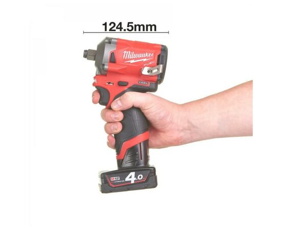 Гайковерт Milwaukee 1/2", M12 FIWF12-422X, 339 Нм, 2Ah (4933464616), изображение 3 Гайковерт Milwaukee 1/2", M12 FIWF12-422X, 339 Нм, 2Ah (4933464616), изображение 3