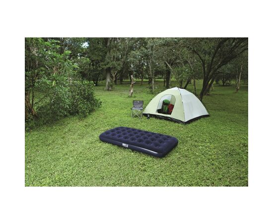 Матрас надувной BestWay Pavillo велюр Синій 99 x 188 x 22 см (67001), изображение 6 Матрас надувной BestWay Pavillo велюр Синій 99 x 188 x 22 см (67001), изображение 6