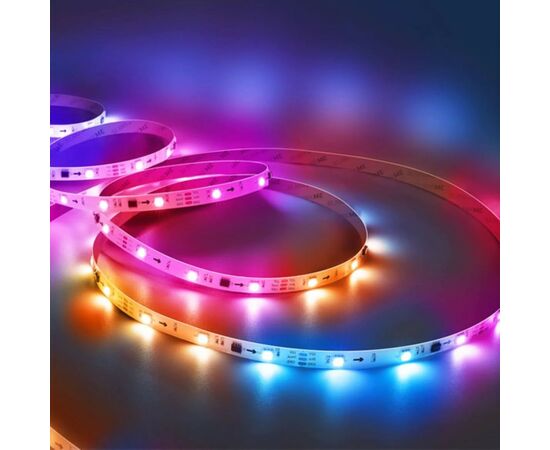 Светодиодная лента Govee RGBIC Basic Wi-Fi + Bluetooth LED Strip Light With Protective Coating 5м Білий (H619A3D1), изображение 11 Светодиодная лента Govee RGBIC Basic Wi-Fi + Bluetooth LED Strip Light With Protective Coating 5м Білий (H619A3D1), изображение 11