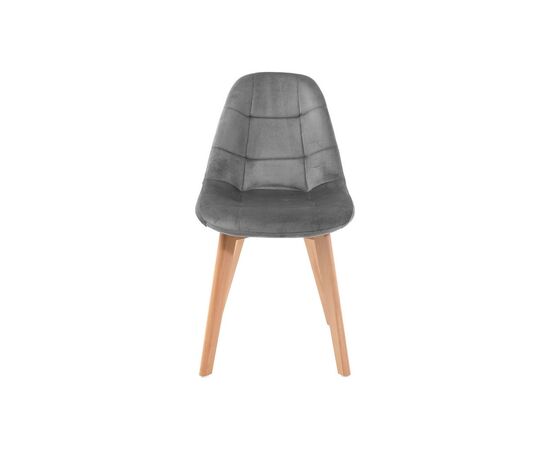 Кухонний стілець Richman Спліт Ніжки дерев'яні оббивка Сірий (ADD0002427), зображення 2 Кухонний стілець Richman Спліт Ніжки дерев'яні оббивка Сірий (ADD0002427), зображення 2