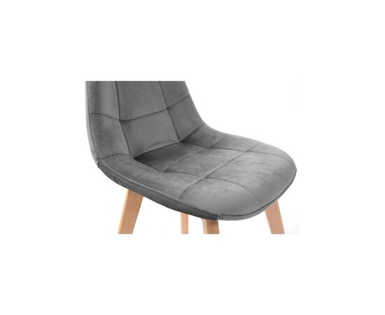 Кухонний стілець Richman Спліт Ніжки дерев'яні оббивка Сірий (ADD0002427), зображення 8 Кухонний стілець Richman Спліт Ніжки дерев'яні оббивка Сірий (ADD0002427), зображення 8