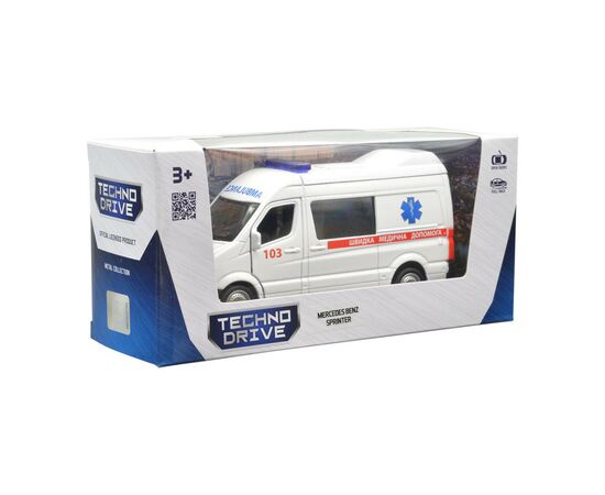 Спецтехника Techno Drive Mercedes Benz Sprinter Скорая Помощь (250344U), изображение 2 Спецтехника Techno Drive Mercedes Benz Sprinter Скорая Помощь (250344U), изображение 2