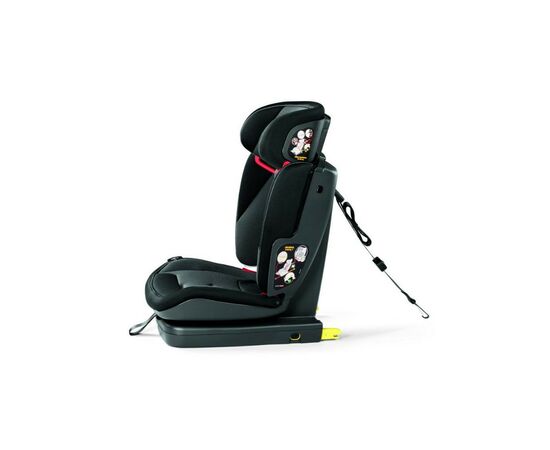 Автокрісло Peg-Perego Viaggio 1-2-3 Via Crystal black Черно-серое (IMVA000035DP53DX13), зображення 8 Автокрісло Peg-Perego Viaggio 1-2-3 Via Crystal black Черно-серое (IMVA000035DP53DX13), зображення 8