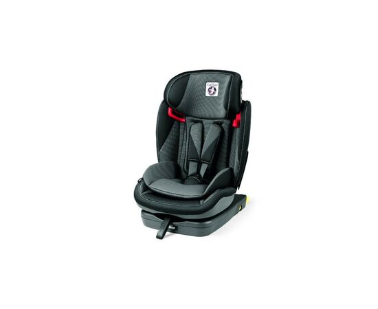 Автокресло Peg-Perego Viaggio 1-2-3 Via Crystal black Черно-серое (IMVA000035DP53DX13)
