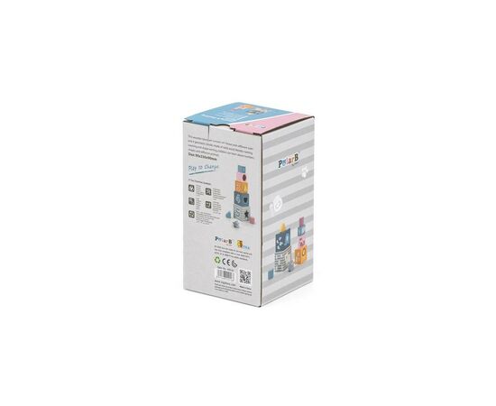 Развивающая игрушка Viga Toys Кубики PolarB Сортируем и складываем (44016), изображение 11 Развивающая игрушка Viga Toys Кубики PolarB Сортируем и складываем (44016), изображение 11
