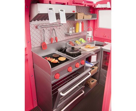 Игровой набор Our Generation транспорт для кукол Продуктовый фургон розовый (BD37969Z), изображение 10 Игровой набор Our Generation транспорт для кукол Продуктовый фургон розовый (BD37969Z), изображение 10