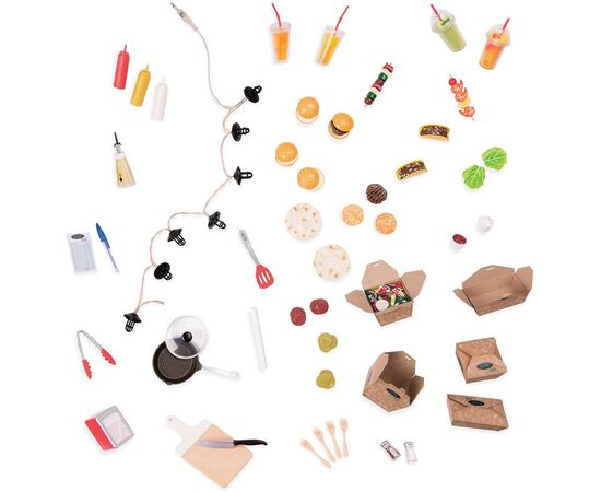 Игровой набор Our Generation транспорт для кукол Продуктовый фургон розовый (BD37969Z), изображение 2 Игровой набор Our Generation транспорт для кукол Продуктовый фургон розовый (BD37969Z), изображение 2