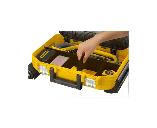 Ящик для инструментов Stanley FatMax, 540 х400 х 435 мм, армированный стекловолокном, с ко (FMST1-72383), изображение 10 Ящик для инструментов Stanley FatMax, 540 х400 х 435 мм, армированный стекловолокном, с ко (FMST1-72383), изображение 10