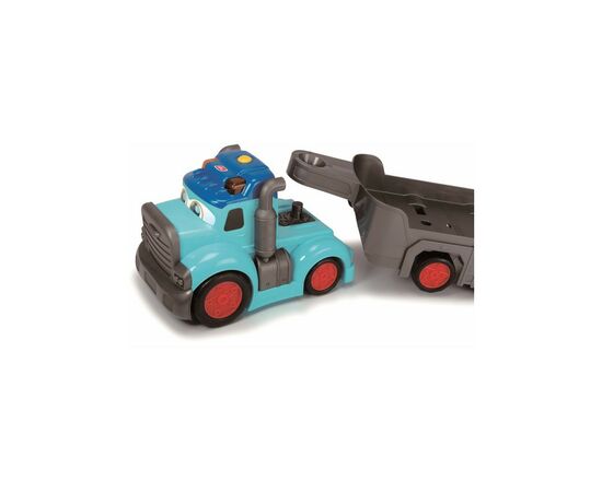 Спецтехніка Dickie Toys Вантажівка АВС "Тедді" зі звук. та світл. ефектами, з причепом та машинкою, 60 см (4119002), зображення 7 Спецтехніка Dickie Toys Вантажівка АВС "Тедді" зі звук. та світл. ефектами, з причепом та машинкою, 60 см (4119002), зображення 7