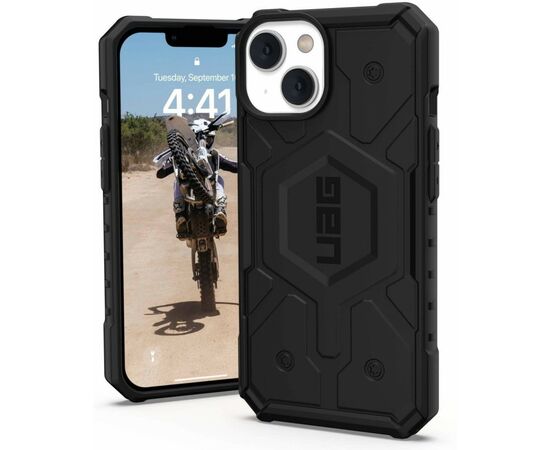 Чехол для моб. телефона Uag Apple iPhone 14 Pathfinder Magsafe, Black (114052114040), изображение 11 Чехол для моб. телефона Uag Apple iPhone 14 Pathfinder Magsafe, Black (114052114040), изображение 11