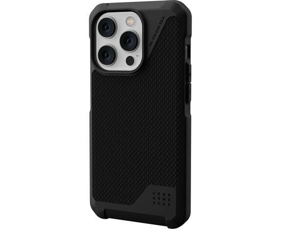 Чехол для моб. телефона Uag Apple iPhone 14 Pro Metropolis LT Magsafe, Kevlar Black (114050113940), изображение 3 Чехол для моб. телефона Uag Apple iPhone 14 Pro Metropolis LT Magsafe, Kevlar Black (114050113940), изображение 3