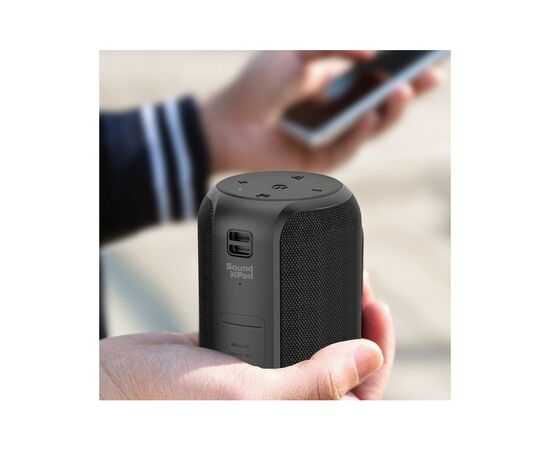Акустическая система 2E SoundXPod TWS MP3 Wireless Waterproof Black (2E-BSSXPWBK), изображение 9 Акустическая система 2E SoundXPod TWS MP3 Wireless Waterproof Black (2E-BSSXPWBK), изображение 9
