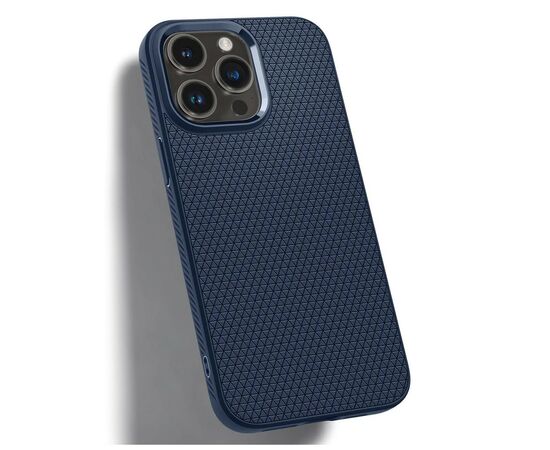 Чехол для моб. телефона Spigen Apple Iphone 14 Pro Max Liquid Air, Navy Blue (ACS04814), изображение 10 Чехол для моб. телефона Spigen Apple Iphone 14 Pro Max Liquid Air, Navy Blue (ACS04814), изображение 10