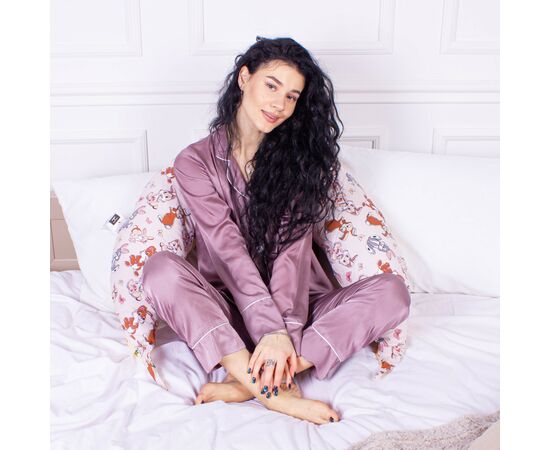 Подушка MirSon для беременных и кормления №8323 Print Line 17-0530 Bambi Бязь 30х170х20 см (2200006200482), изображение 6 Подушка MirSon для беременных и кормления №8323 Print Line 17-0530 Bambi Бязь 30х170х20 см (2200006200482), изображение 6