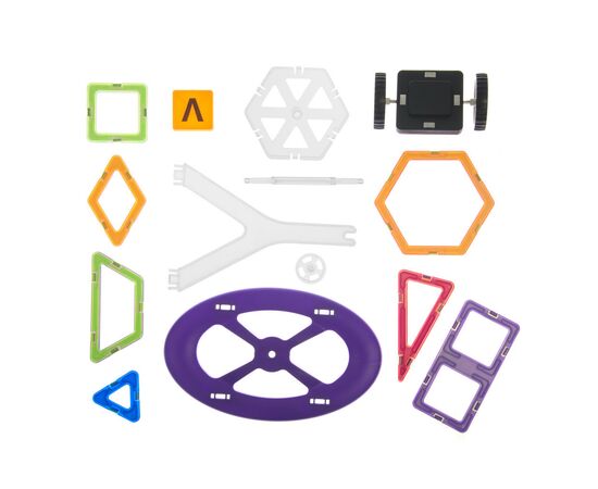 Конструктор Magplayer Набор 118 элементов (MPT-118), изображение 4 Конструктор Magplayer Набор 118 элементов (MPT-118), изображение 4