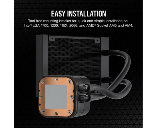 Система водного охлаждения Corsair H60x ELITE (CW-9060064-WW), изображение 11 Система водного охлаждения Corsair H60x ELITE (CW-9060064-WW), изображение 11