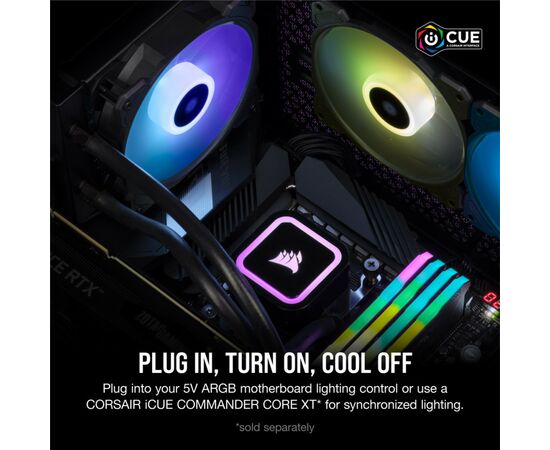 Система водного охлаждения Corsair H60x ELITE (CW-9060064-WW), изображение 12 Система водного охлаждения Corsair H60x ELITE (CW-9060064-WW), изображение 12