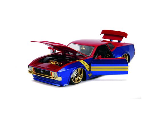 Машина Jada металева Марвел Форд Мустанг Мах 1973 з фігуркою Капітан Марвел 1:24 (253225009), зображення 7 Машина Jada металева Марвел Форд Мустанг Мах 1973 з фігуркою Капітан Марвел 1:24 (253225009), зображення 7