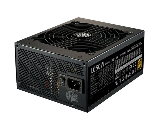 Блок питания CoolerMaster 1050W MWE Gold 1050 - V2 (MPE-A501-AFCAG-3EU), изображение 2 Блок питания CoolerMaster 1050W MWE Gold 1050 - V2 (MPE-A501-AFCAG-3EU), изображение 2