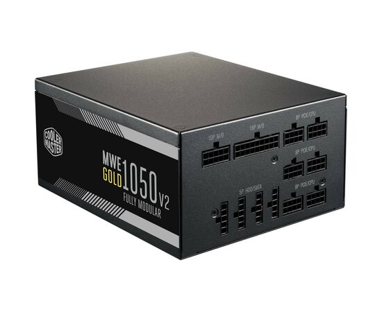 Блок питания CoolerMaster 1050W MWE Gold 1050 - V2 (MPE-A501-AFCAG-3EU), изображение 5 Блок питания CoolerMaster 1050W MWE Gold 1050 - V2 (MPE-A501-AFCAG-3EU), изображение 5
