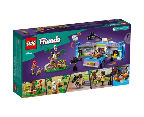 Конструктор LEGO Friends Фургон новостной редакции 446 деталей (41749), изображение 10 Конструктор LEGO Friends Фургон новостной редакции 446 деталей (41749), изображение 10