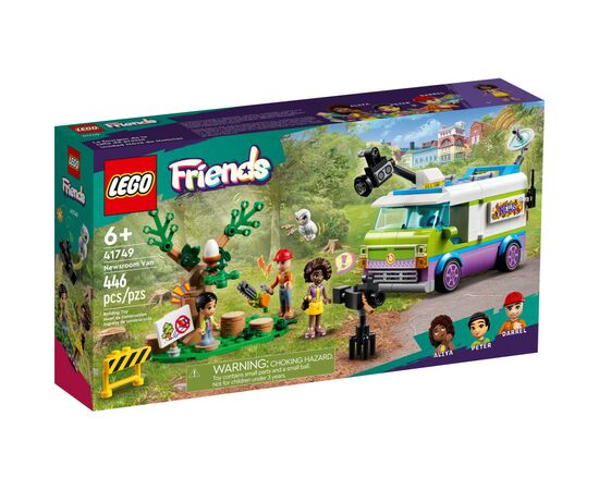 Конструктор LEGO Friends Фургон новостной редакции 446 деталей (41749)
