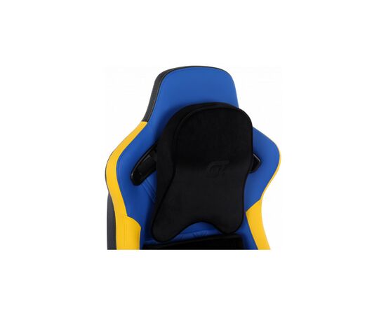 Кресло игровое GT Racer X-0724 Blue/Yellow, изображение 10 Кресло игровое GT Racer X-0724 Blue/Yellow, изображение 10