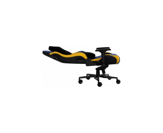 Кресло игровое GT Racer X-0724 Blue/Yellow, изображение 6 Кресло игровое GT Racer X-0724 Blue/Yellow, изображение 6