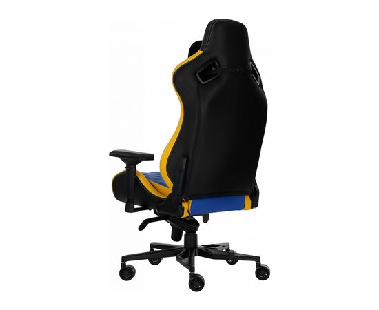Кресло игровое GT Racer X-0724 Blue/Yellow, изображение 7 Кресло игровое GT Racer X-0724 Blue/Yellow, изображение 7