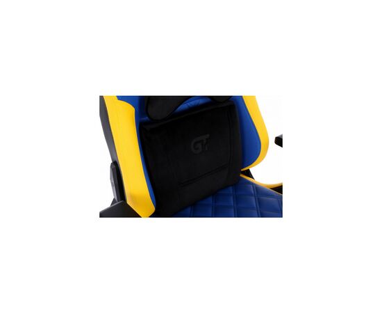 Кресло игровое GT Racer X-0724 Blue/Yellow, изображение 9 Кресло игровое GT Racer X-0724 Blue/Yellow, изображение 9