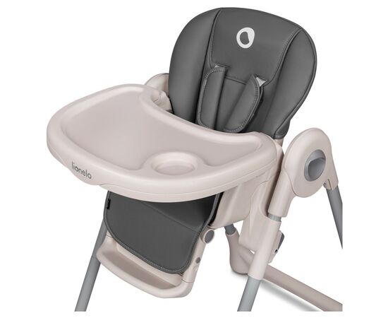 Стульчик для кормления Lionelo Zanna Grey Stone (LO-ZANNA GREY STONE), изображение 5 Стульчик для кормления Lionelo Zanna Grey Stone (LO-ZANNA GREY STONE), изображение 5