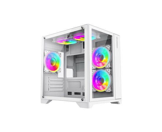 Корпус Gamemax Infinity Mini White, изображение 2 Корпус Gamemax Infinity Mini White, изображение 2