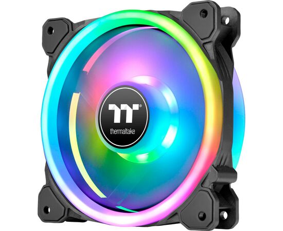 Кулер до корпусу ThermalTake SWAFAN 12 RGB Radiator Fan TT Premium Edition 3 Pack/Fan/12025 (CL-F137-PL12SW-A), зображення 2