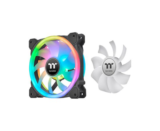 Кулер до корпусу ThermalTake SWAFAN 12 RGB Radiator Fan TT Premium Edition 3 Pack/Fan/12025 (CL-F137-PL12SW-A), зображення 3
