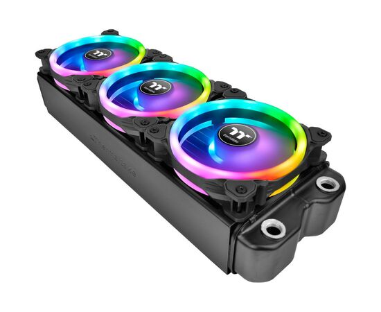 Кулер до корпусу ThermalTake SWAFAN 12 RGB Radiator Fan TT Premium Edition 3 Pack/Fan/12025 (CL-F137-PL12SW-A), зображення 7